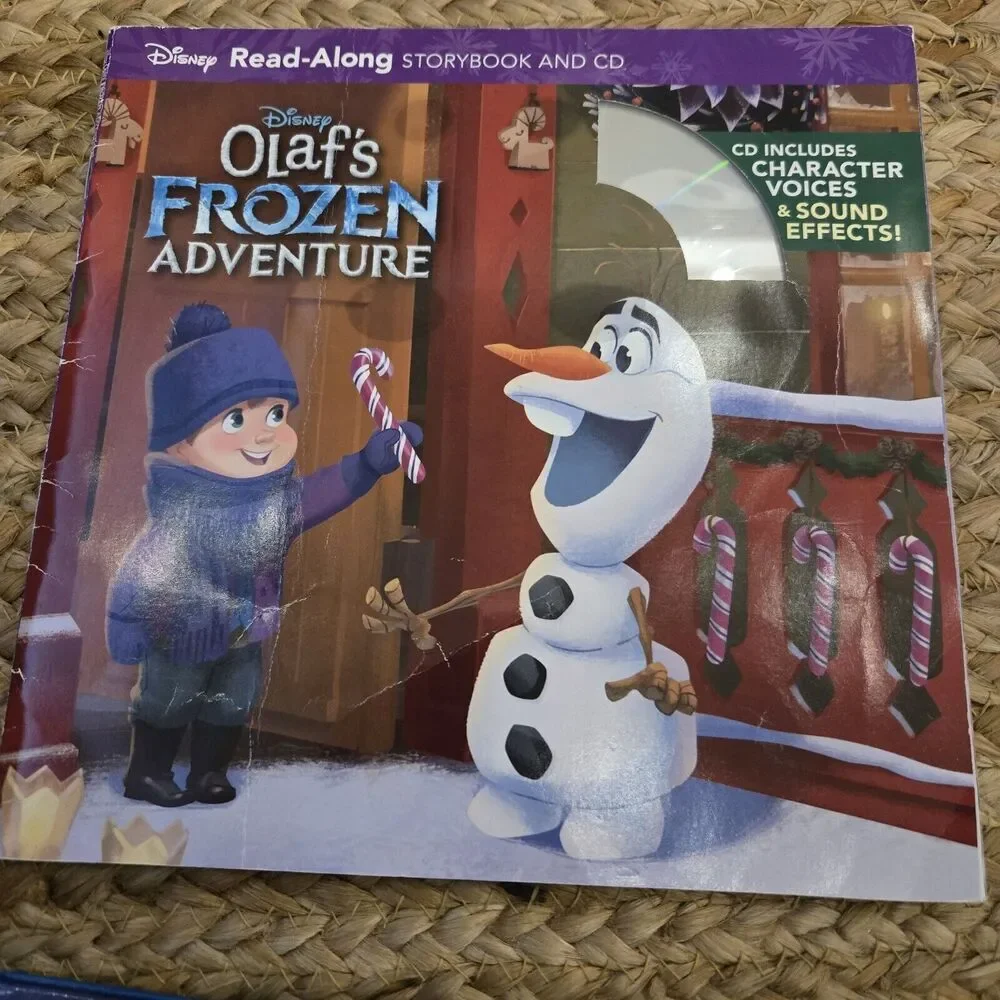 Frozen‎ Picture Book Set Of 3, Olaf Book with CD